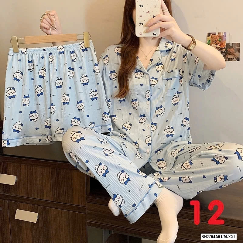 SÉT PIZAMA 3 CHI TIẾT