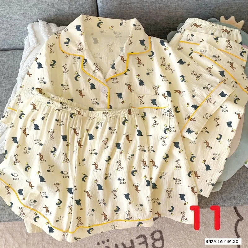 SÉT PIZAMA 3 CHI TIẾT