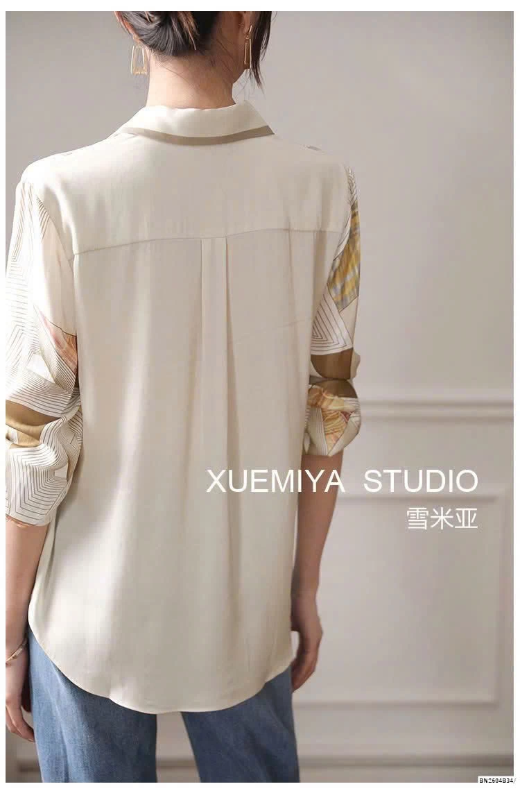 ÁO SƠ MI MỀM HỌA TIẾT