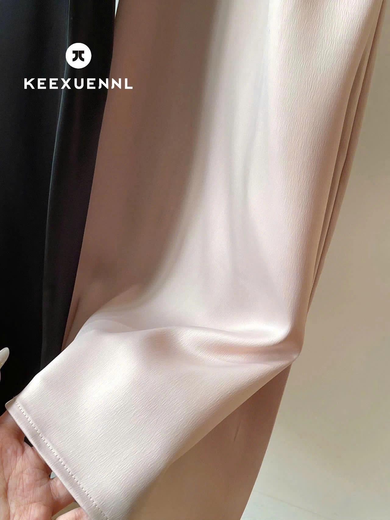 VÁY NGỦ 2 DÂY SA TANH KEEXUENNL