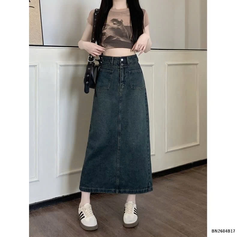 CHÂN VÁY JEAN DÁNG DAI