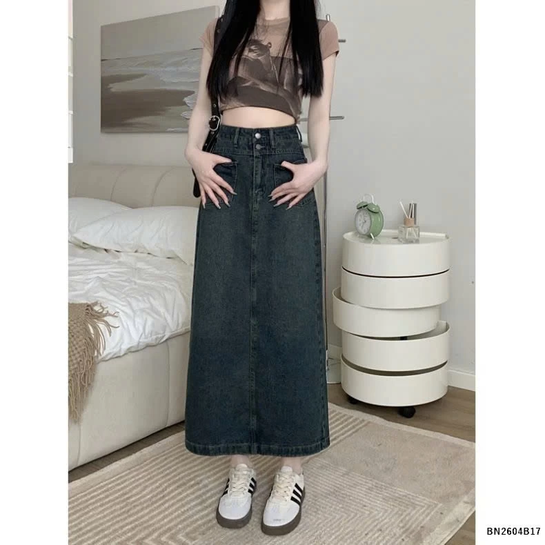 CHÂN VÁY JEAN DÁNG DAI