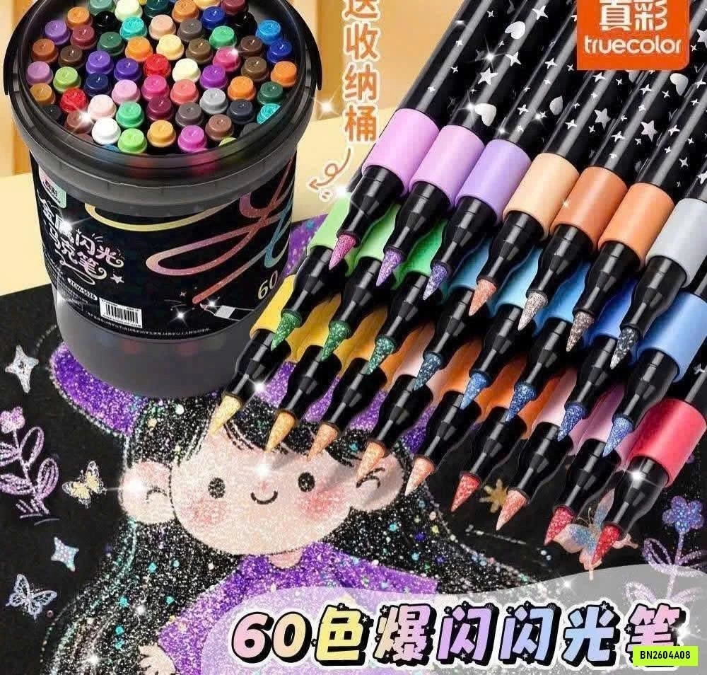 BỘ BÚT MÀU NHŨ BLING BLING