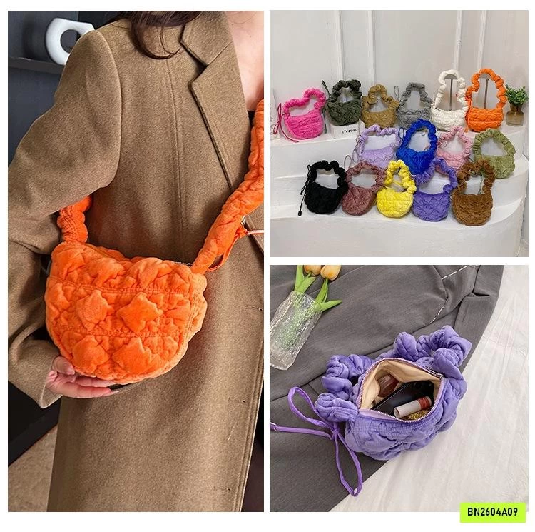 TÚI NHUNG BONG BÓNG