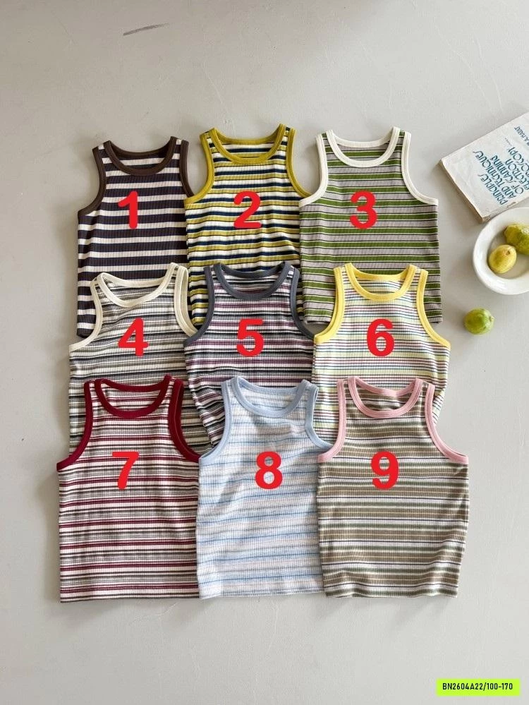 ÁO BA LỖ KẺ NGANG 26B333 AMBB