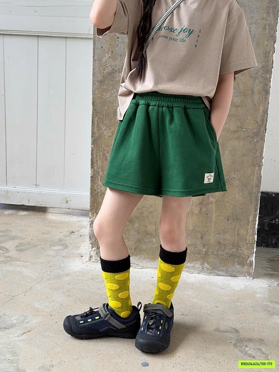 SHORT DA CÁ KO VIỀN GẤU 26B018 AMBB