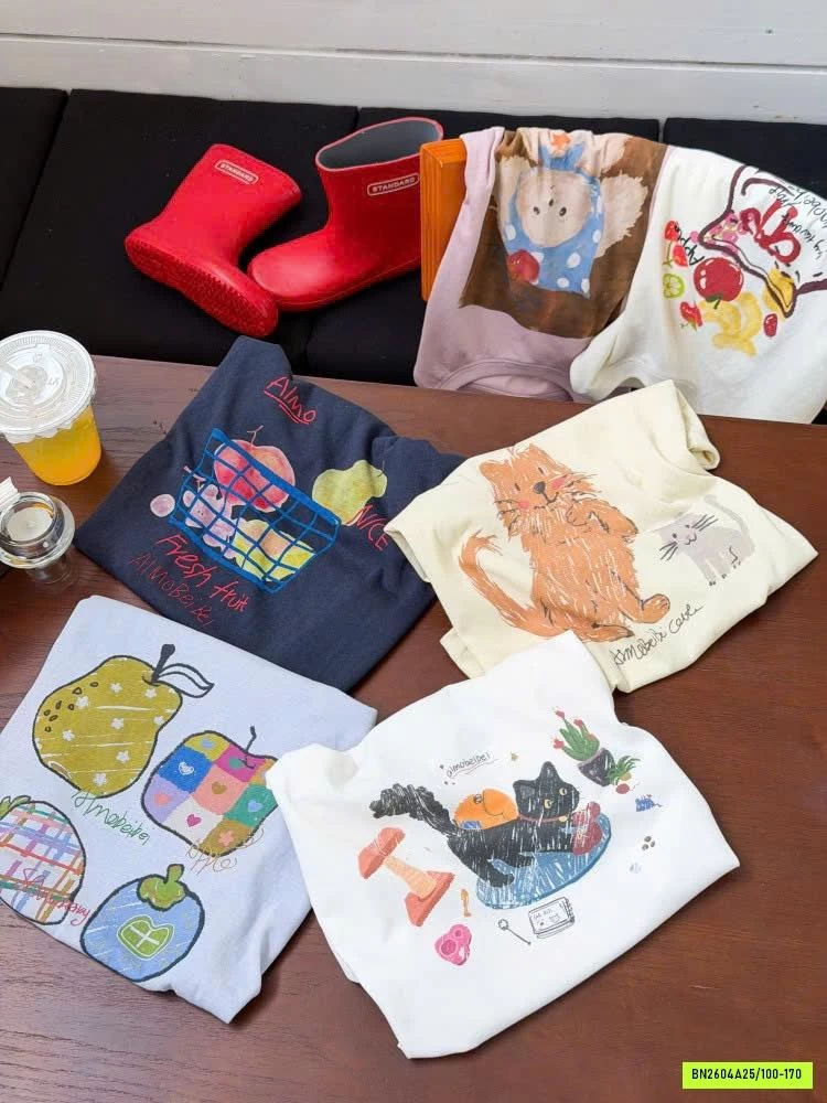 ÁO THUN 6 MẪU 26B008 AMBB