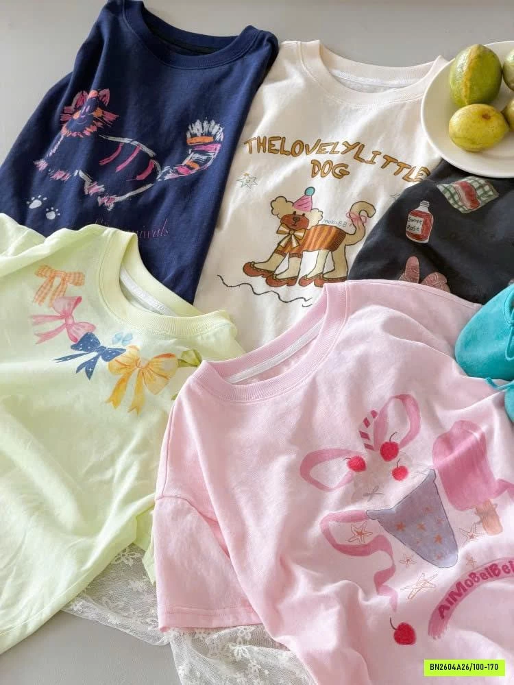 ÁO THUN MỎNG PHỐI TAY REN 26B072 AMBB