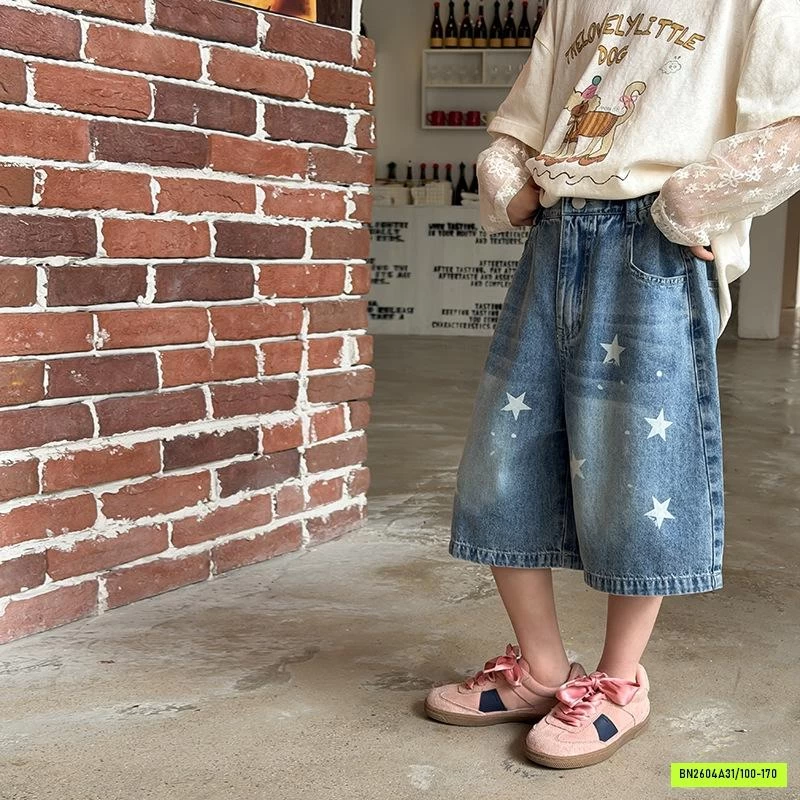 JEANS LỠ NGÔI SAO 26B129 AMBB