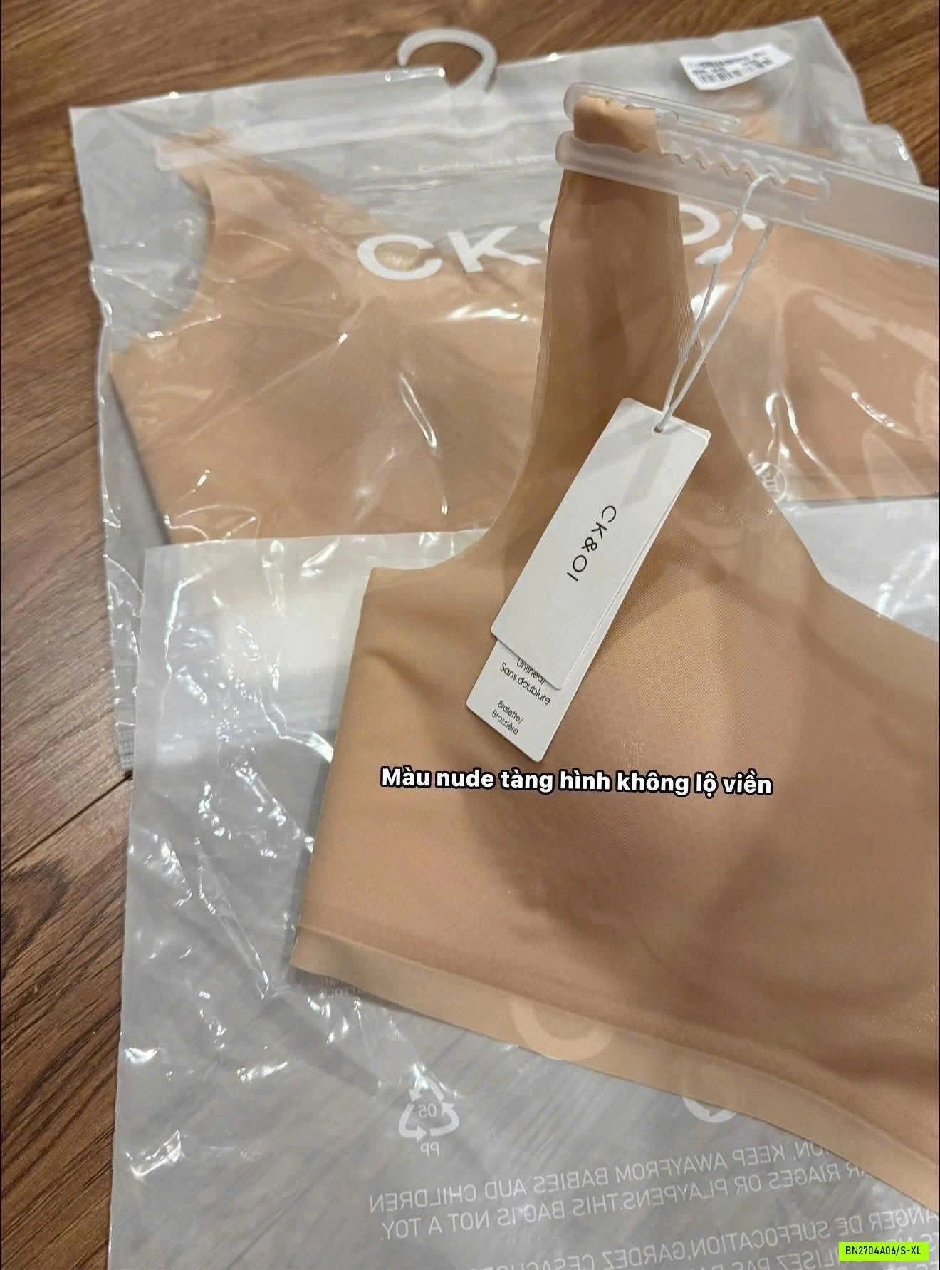 ÁO NGỰC TÀNG HÌNH KHÔNG GỌNG