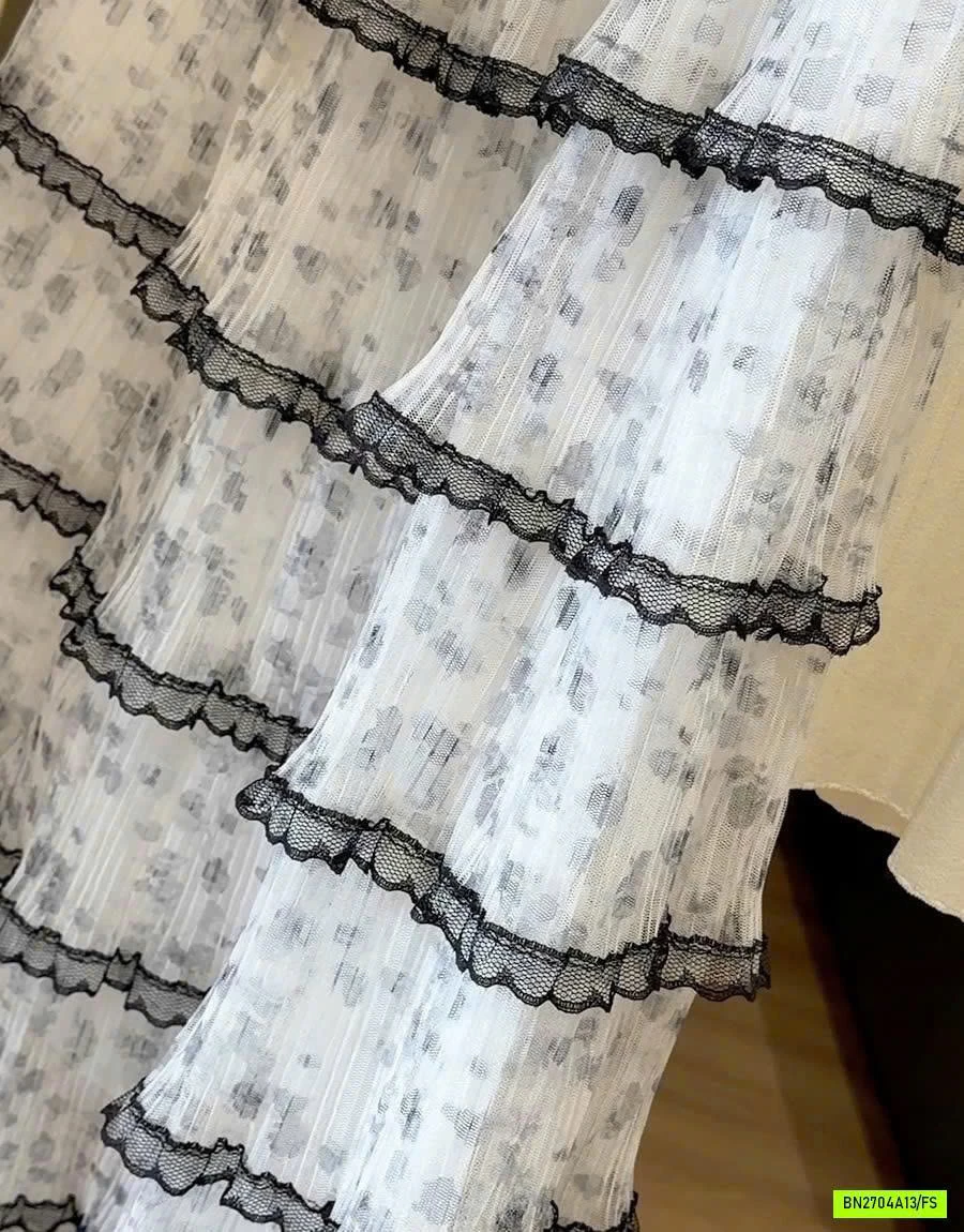 CHÂN VÁY DÀI TẦNG XINH ANNA