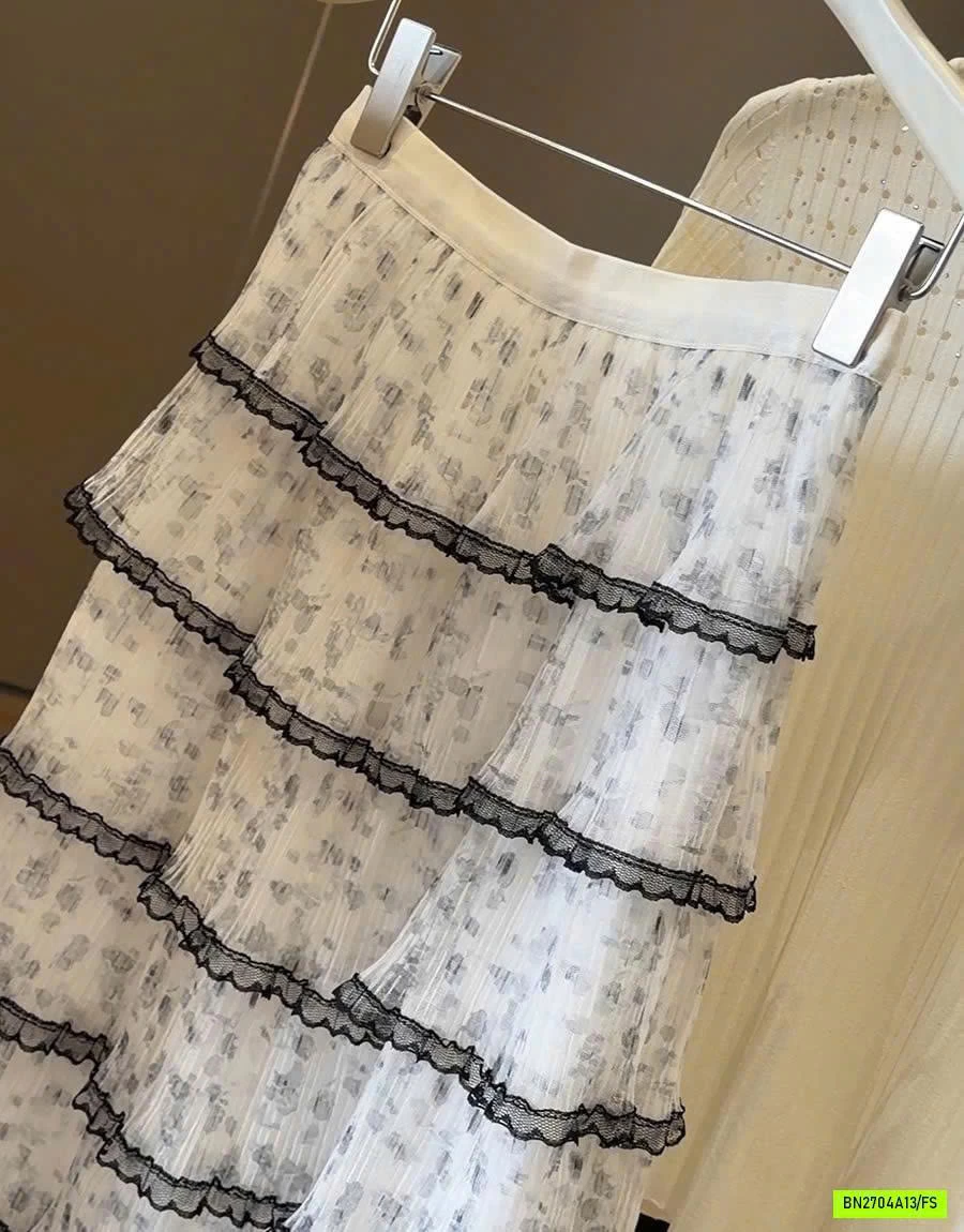 CHÂN VÁY DÀI TẦNG XINH ANNA