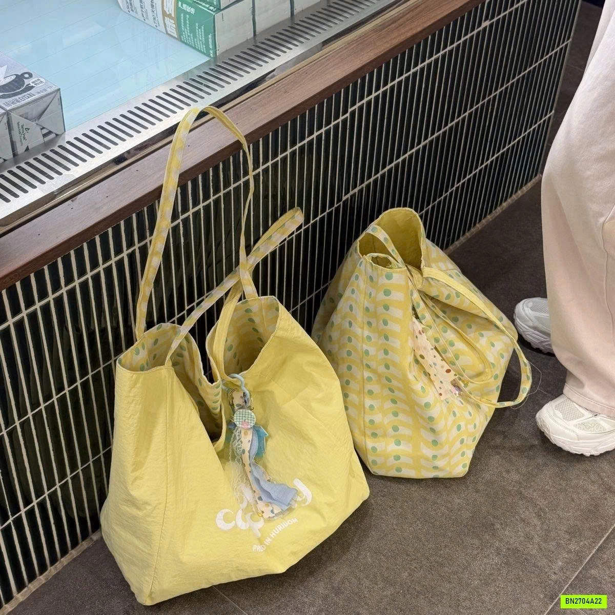 TÚI TOTE VÀNG 2 MẶT