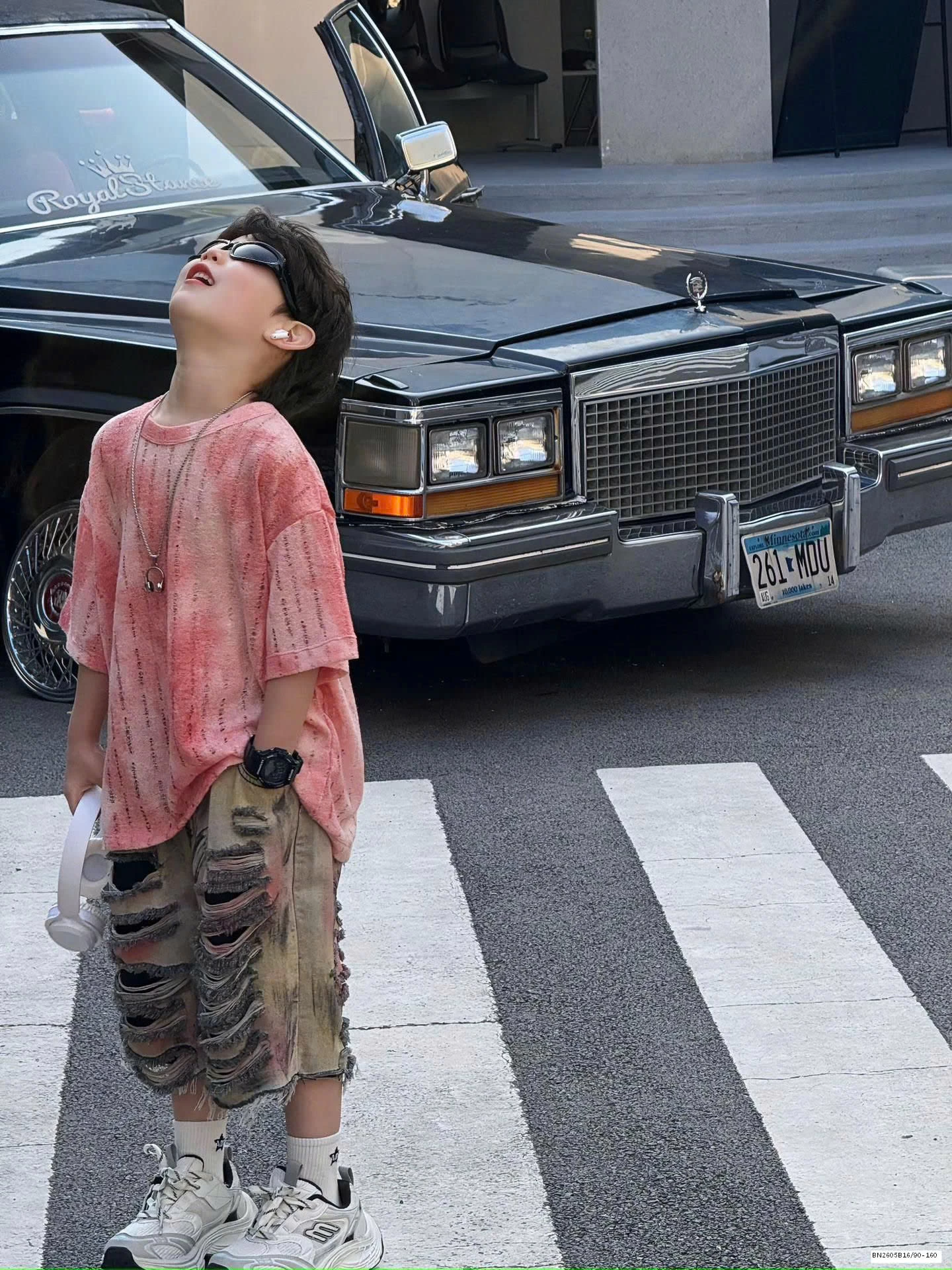 ÁO THUN LOANG RÁCH BÉ TRAI CÁ TÍNH