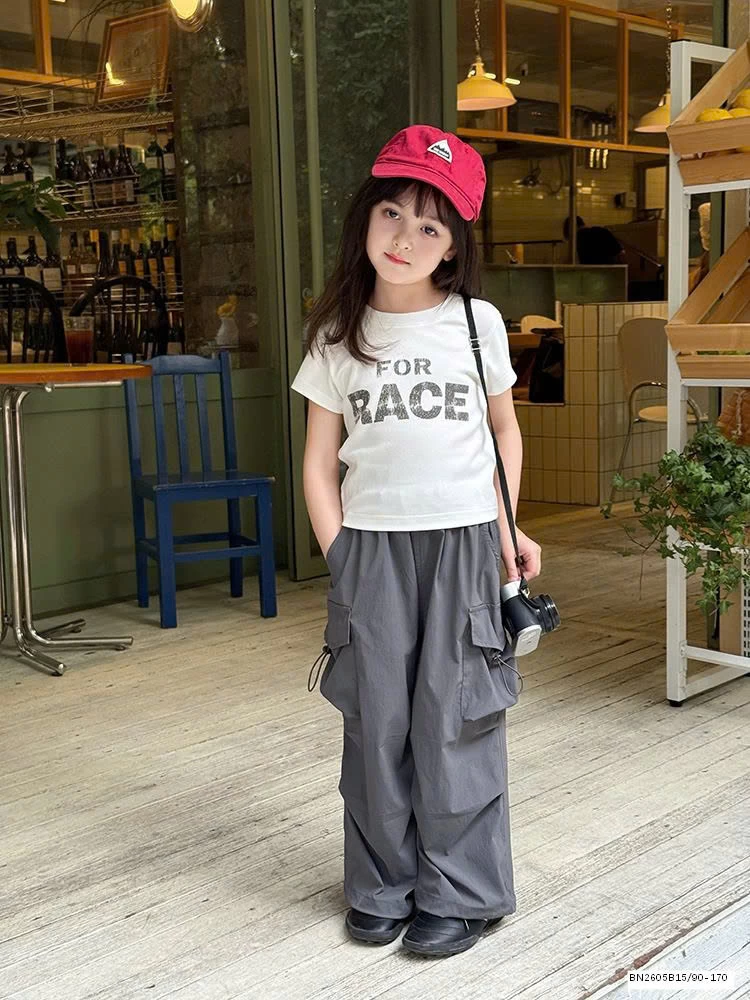 ÁO THUN NGẮN TAY AMBB BÉ GÁI