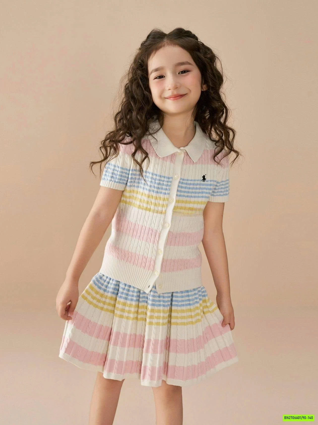 SÉT VÁY LEN KẺ SẮC MÀU