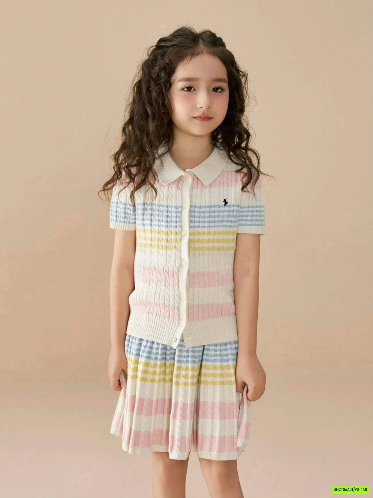 SÉT VÁY LEN KẺ SẮC MÀU