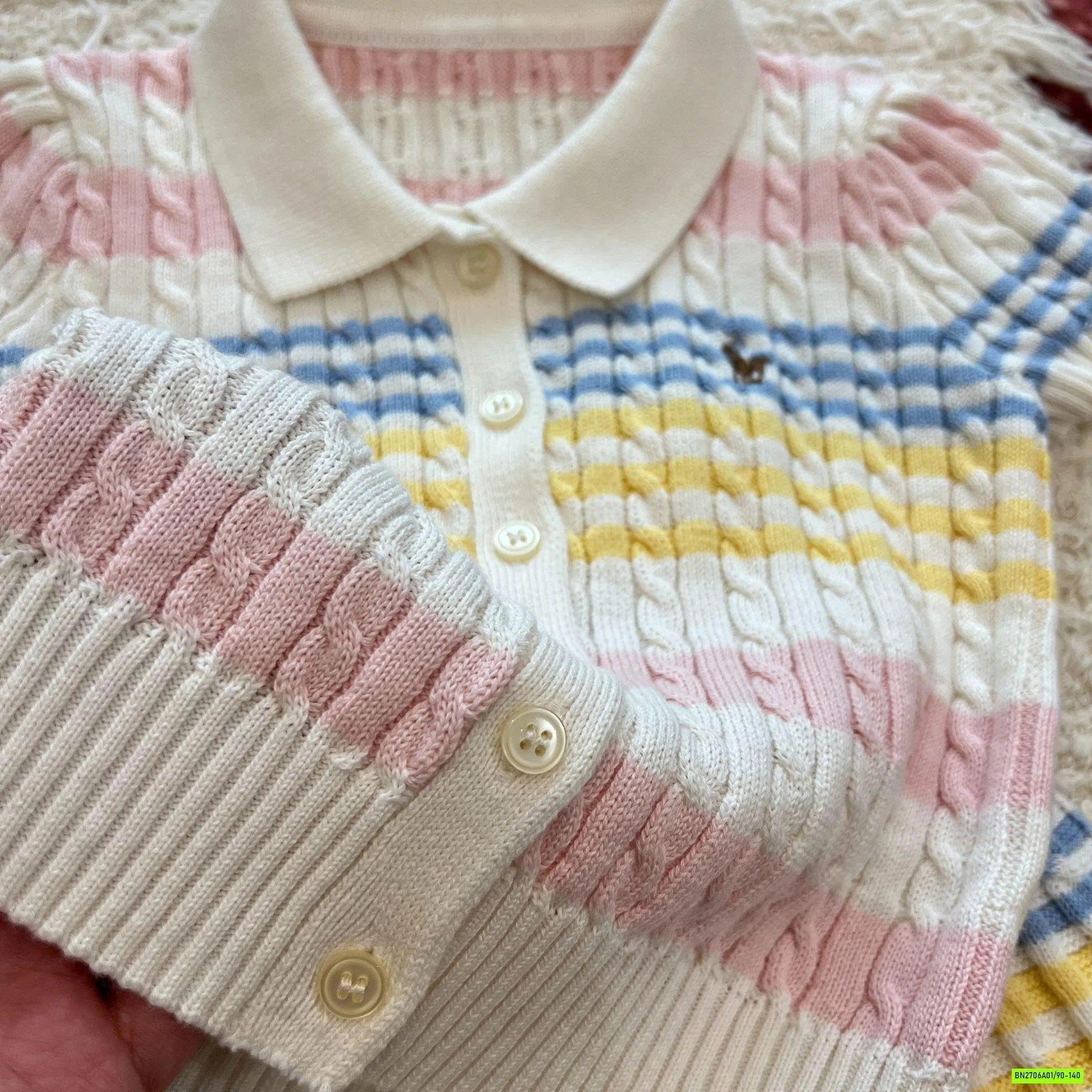 SÉT VÁY LEN KẺ SẮC MÀU