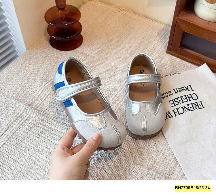 Giày búp bê quai dán cho bé