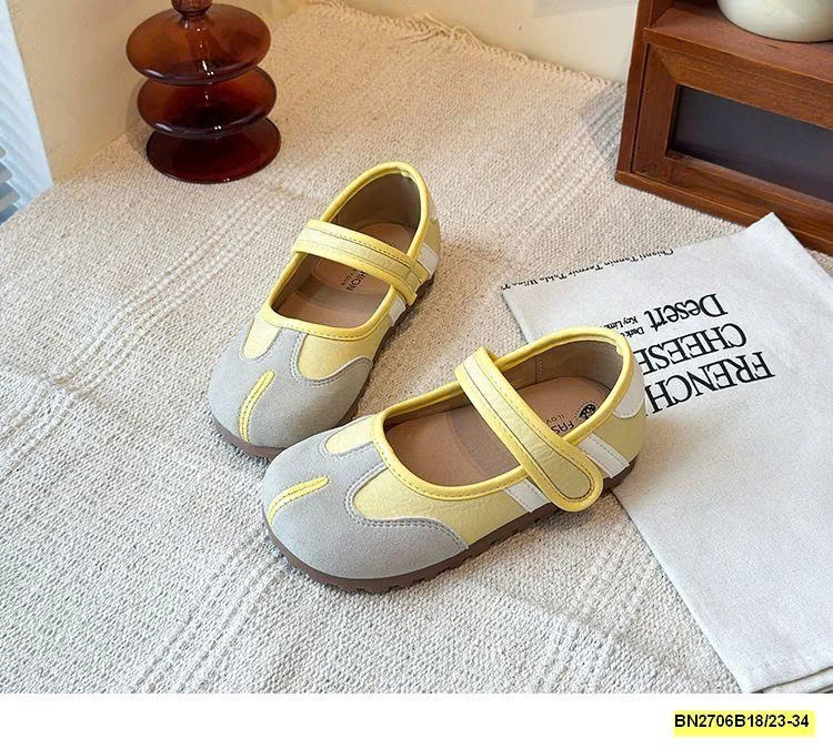 Giày búp bê quai dán cho bé