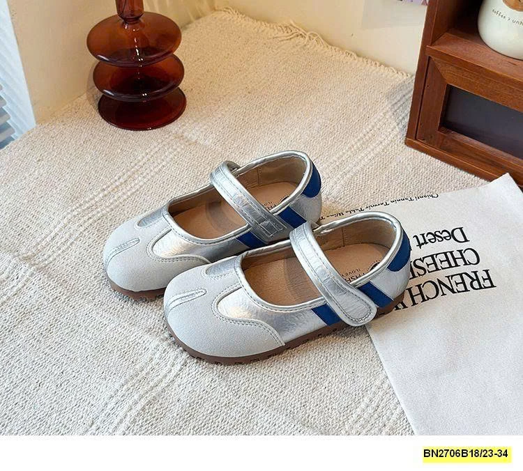 Giày búp bê quai dán cho bé