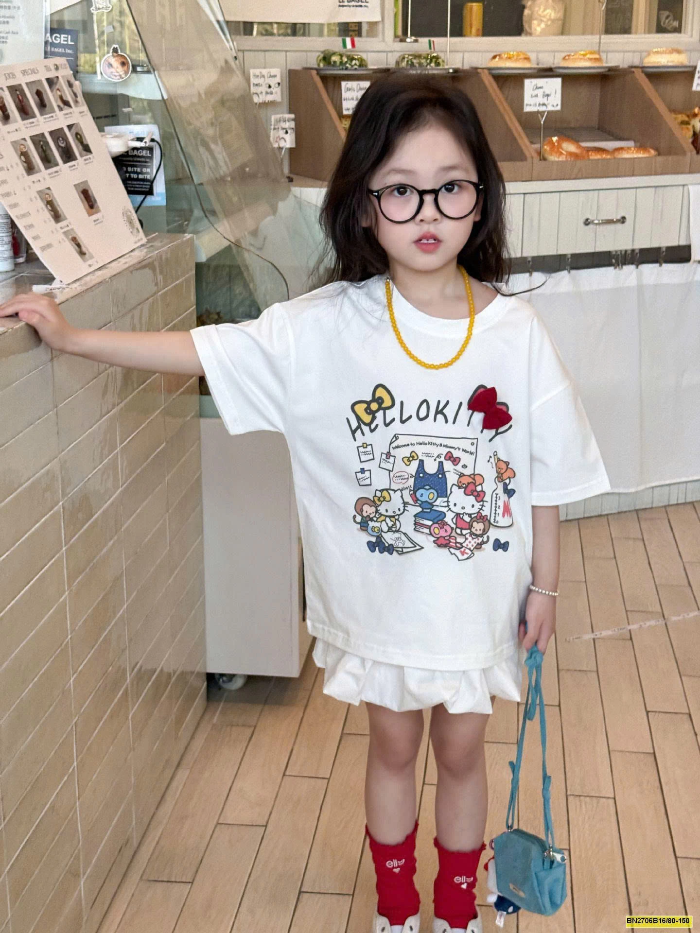 ÁO THUN HOẠT HÌNH BÉ GÁI