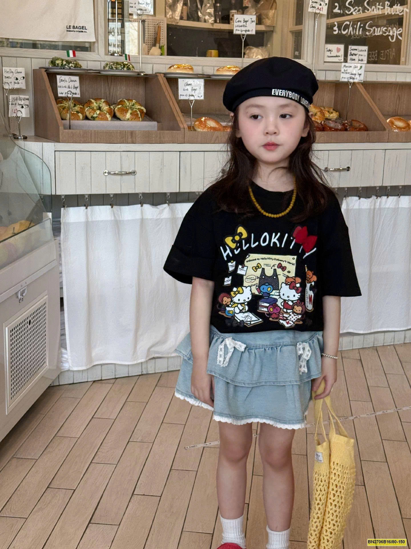 ÁO THUN HOẠT HÌNH BÉ GÁI