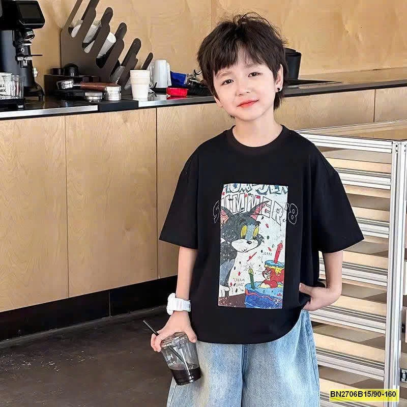 ÁO PHÔNG AMBB BÉ TRAI 25B143