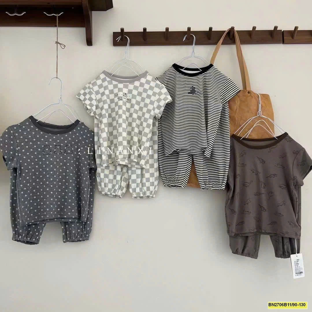 SET BỘ CỘC TAY MẶC NHÀ CHO BÉ