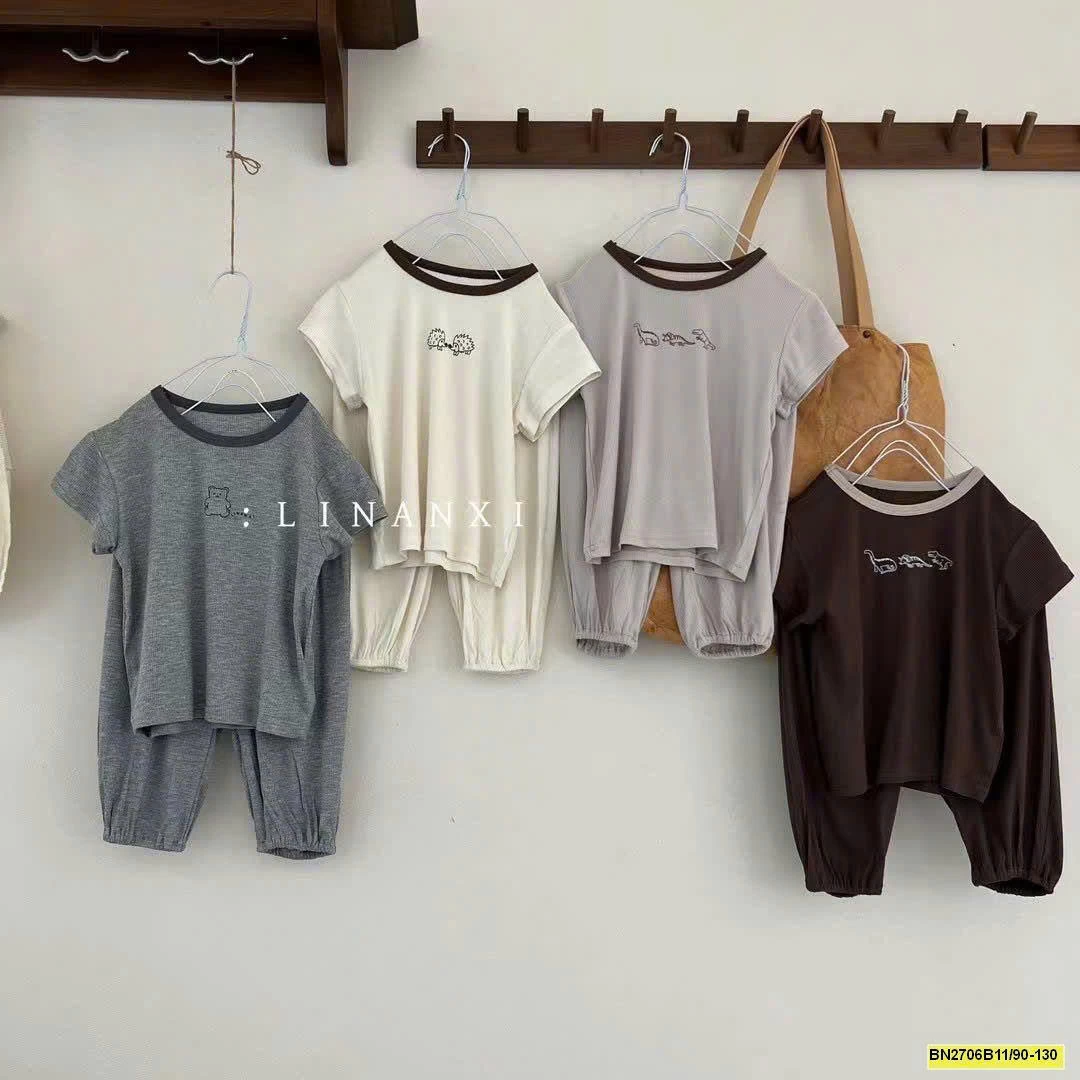 SET BỘ CỘC TAY MẶC NHÀ CHO BÉ