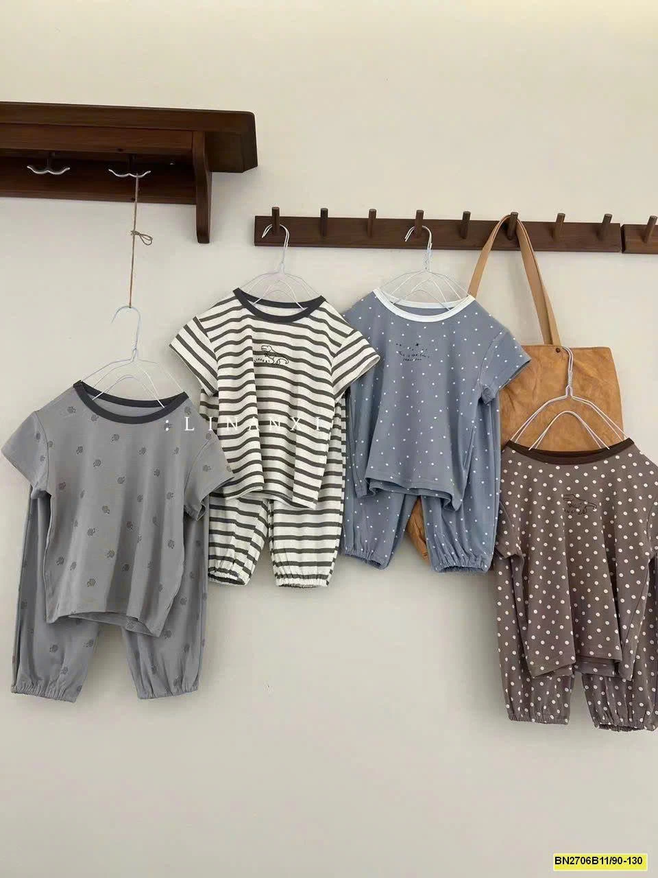 SET BỘ CỘC TAY MẶC NHÀ CHO BÉ