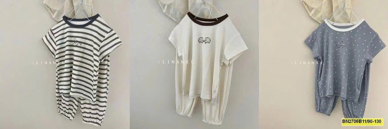 SET BỘ CỘC TAY MẶC NHÀ CHO BÉ