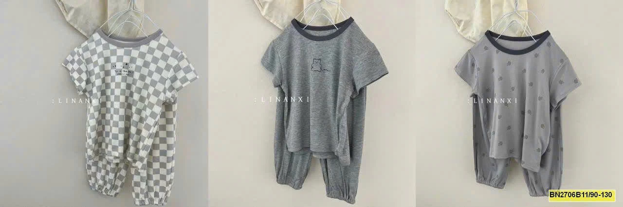 SET BỘ CỘC TAY MẶC NHÀ CHO BÉ