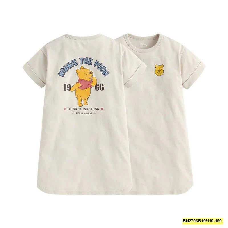 Váy suông hoạ tiết cho bé