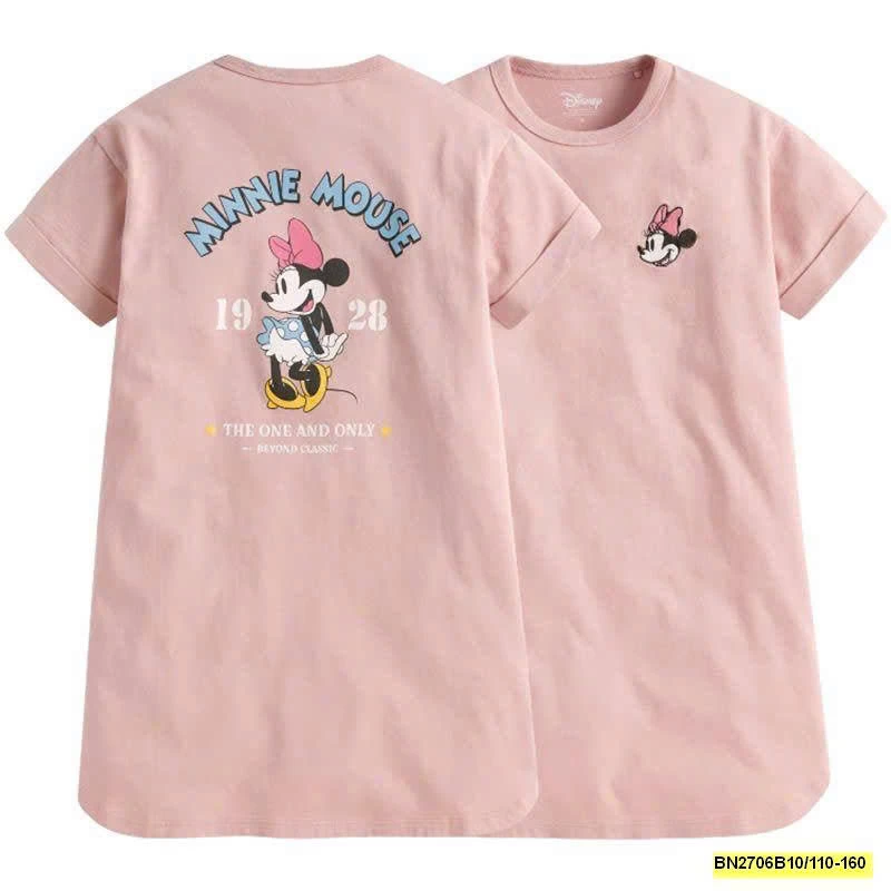 Váy suông hoạ tiết cho bé