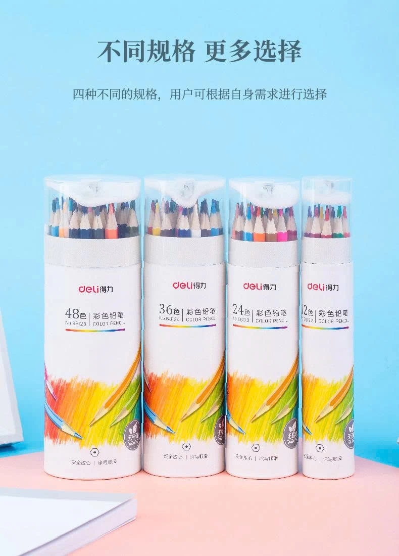 BỘ BÚT CHÌ  MÀU DELI