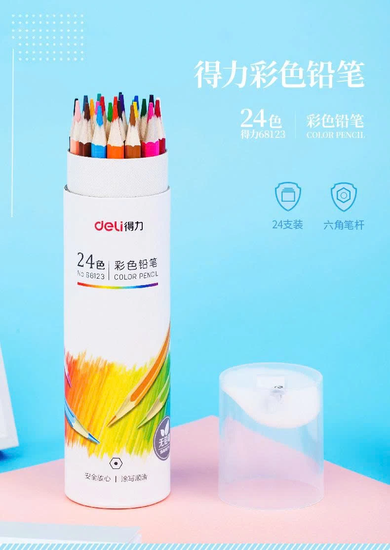 BỘ BÚT CHÌ  MÀU DELI