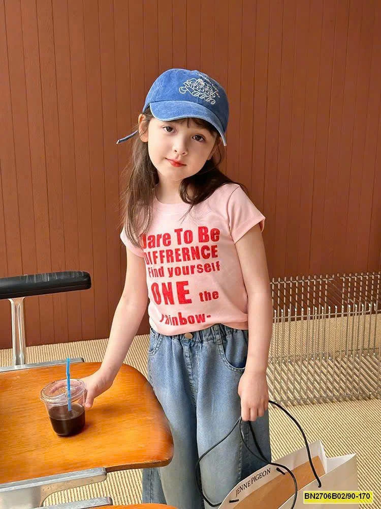 ÁO THUN CHỮ CỘC TAY AMBB BG