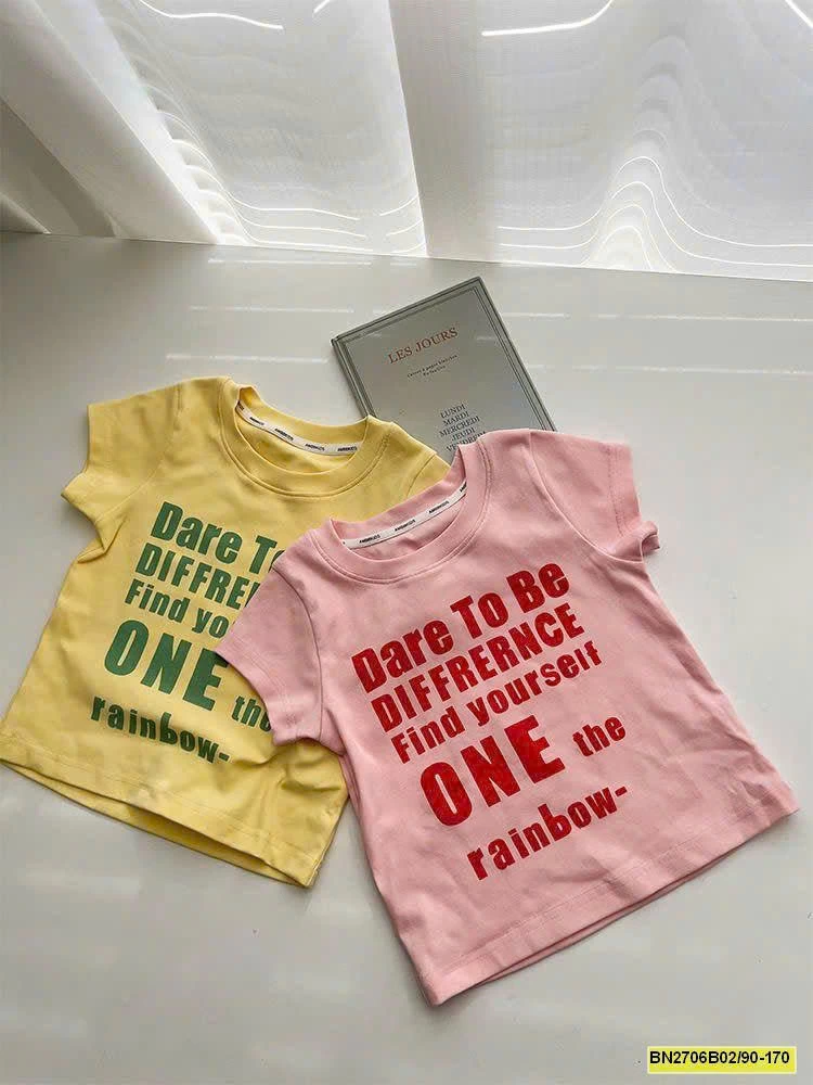 ÁO THUN CHỮ CỘC TAY AMBB BG