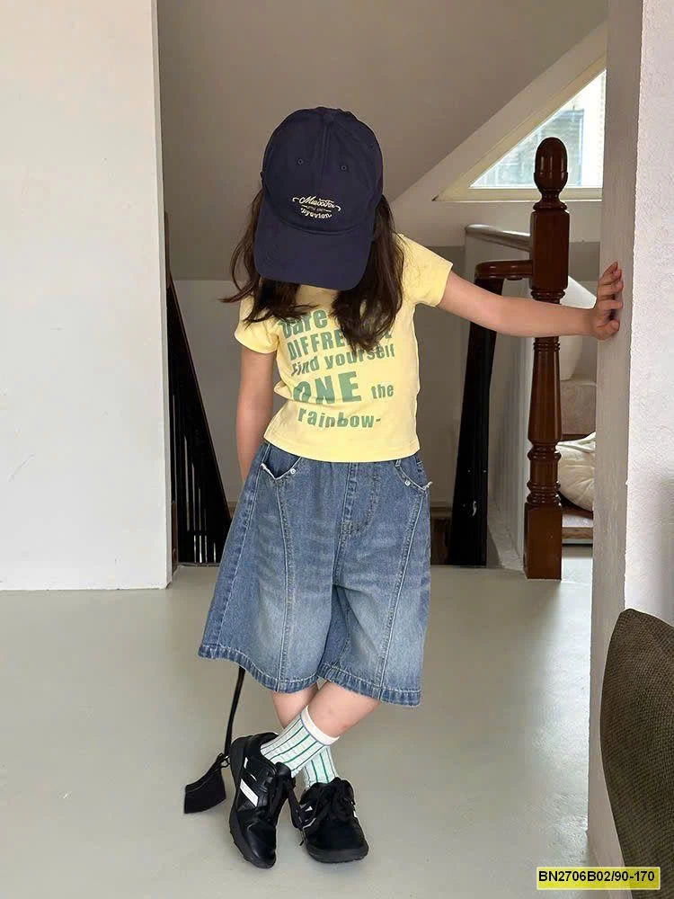 ÁO THUN CHỮ CỘC TAY AMBB BG