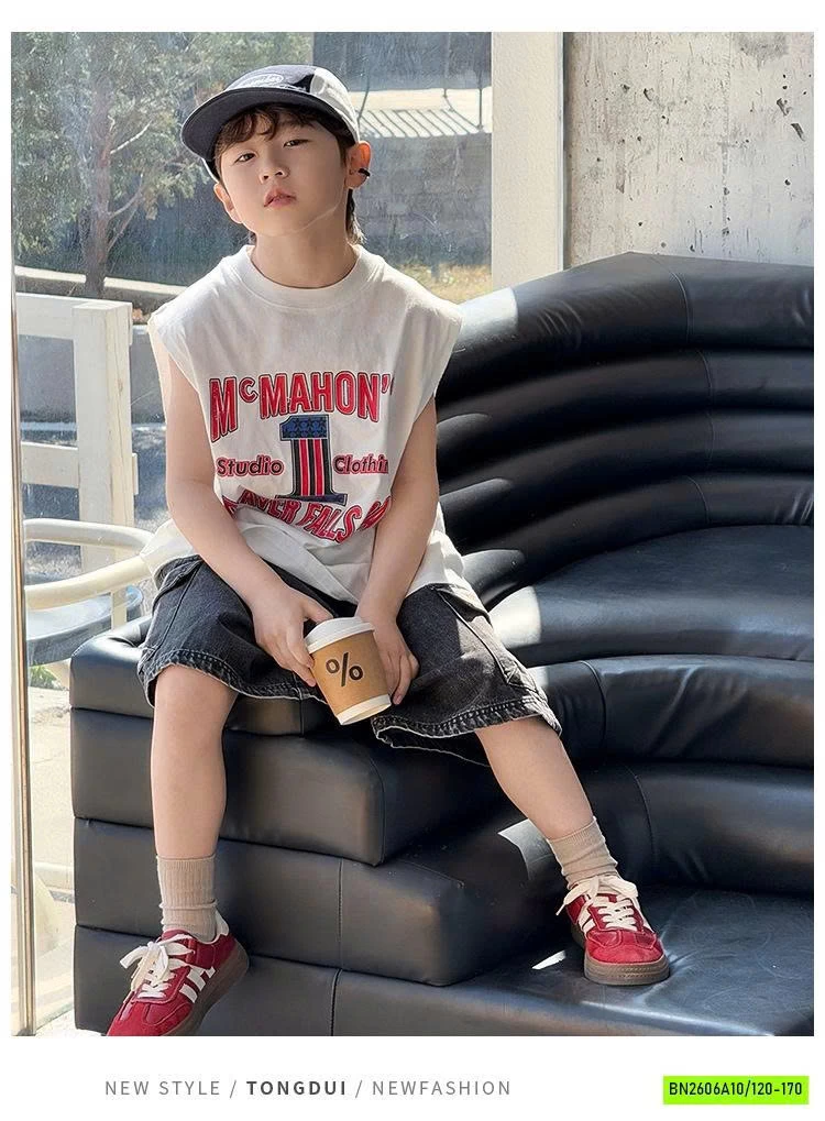 TANKTOP IN CHỮ SỐ 1 SZ ĐẠI