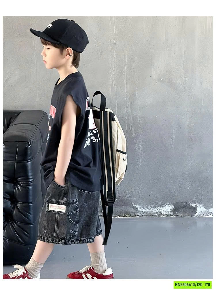 TANKTOP IN CHỮ SỐ 1 SZ ĐẠI