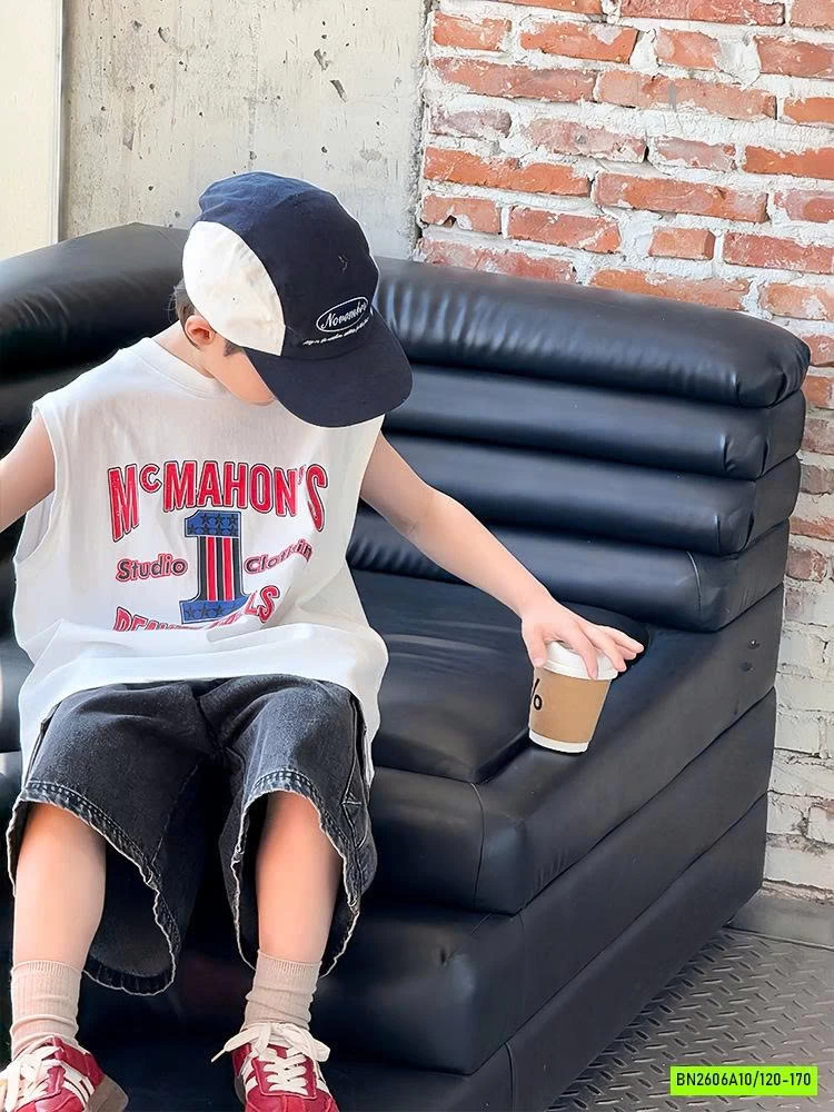 TANKTOP IN CHỮ SỐ 1 SZ ĐẠI