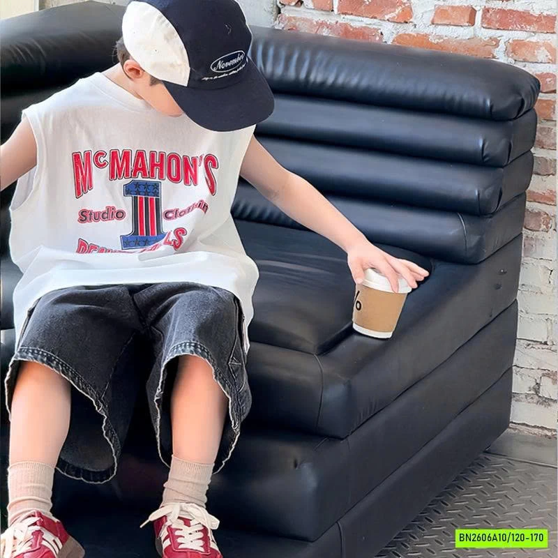 TANKTOP IN CHỮ SỐ 1 SZ ĐẠI