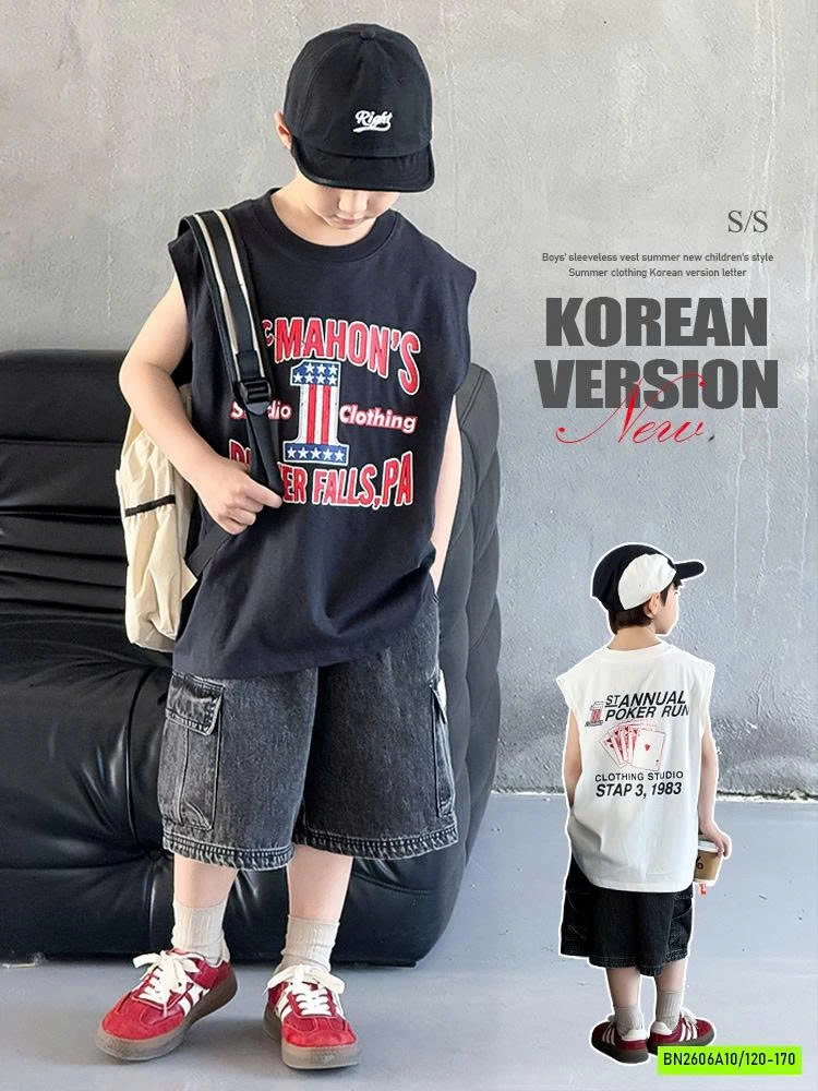 TANKTOP IN CHỮ SỐ 1 SZ ĐẠI