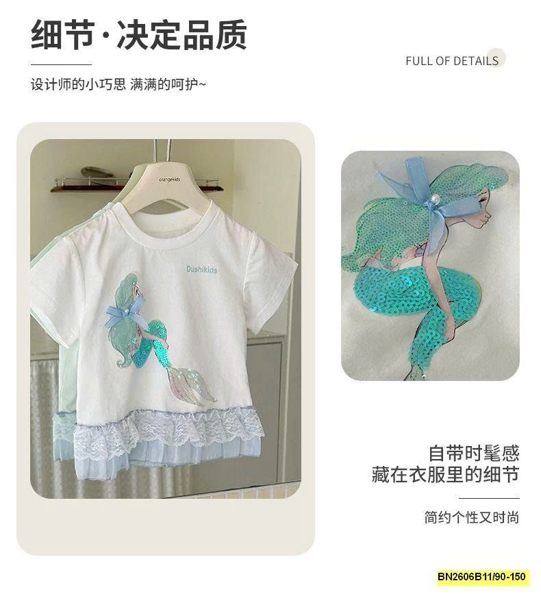 ÁO THUN NÀNG TIÊN CÁ