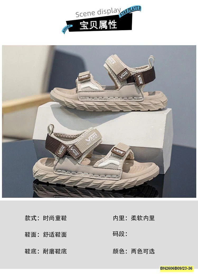 DÉP SANDAL CHO BÉ TRAI