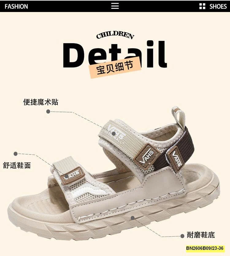 DÉP SANDAL CHO BÉ TRAI