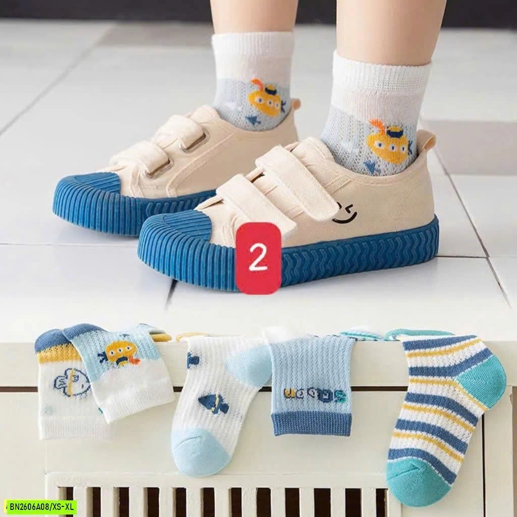 SET 5 ĐÔI TẤT ĐIỀU HÒA CHO BÉ