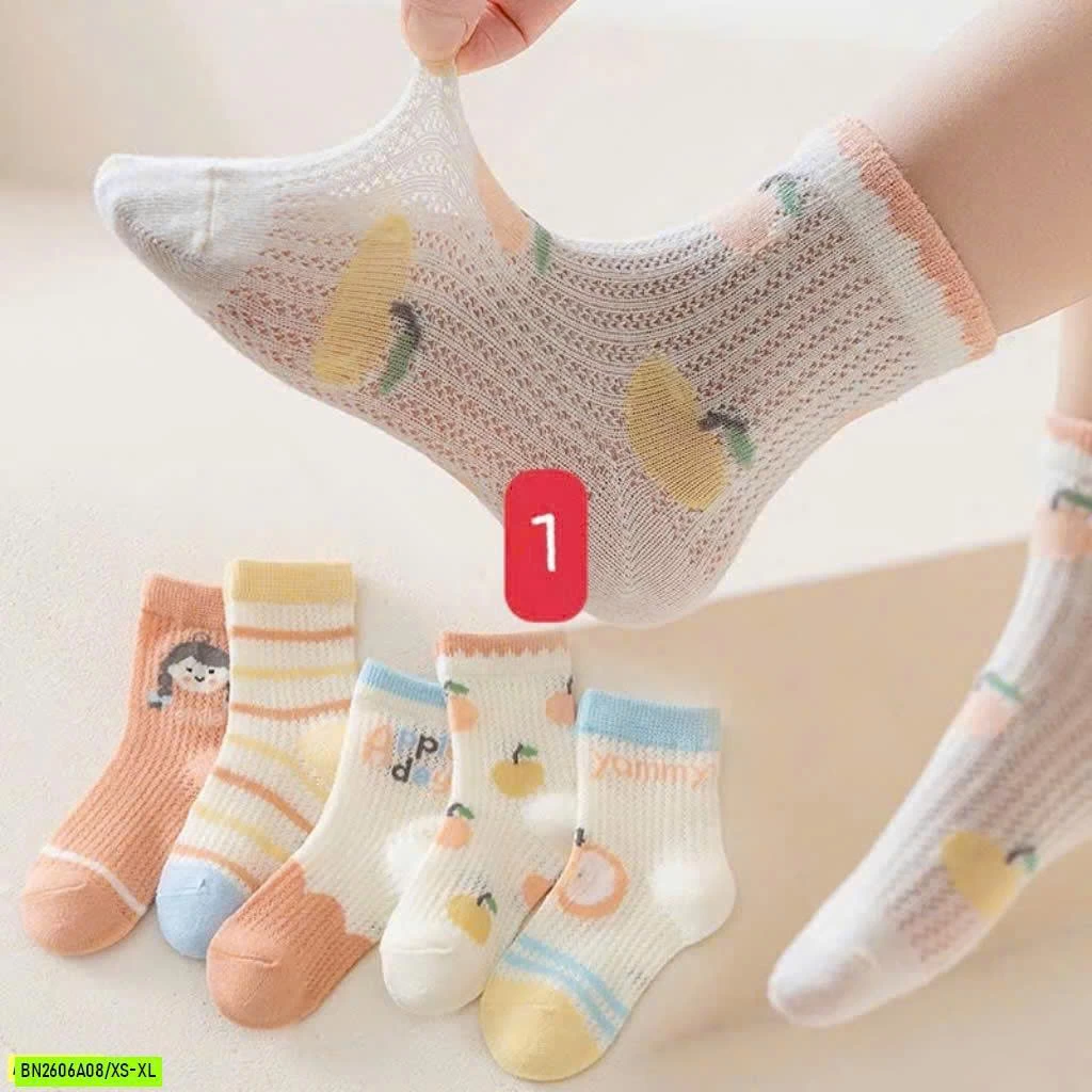 SET 5 ĐÔI TẤT ĐIỀU HÒA CHO BÉ